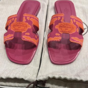 Hermes Oran шлепки новые оригинал