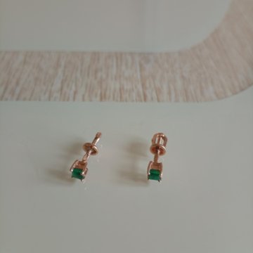 Серьги золотые 585