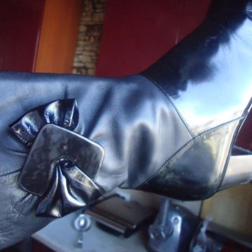 Р.41(ст27см)нат.кожа,весна полсапожки.