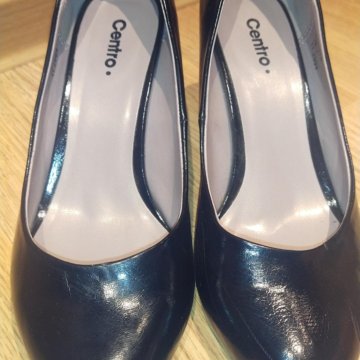 Туфли чёрные 38