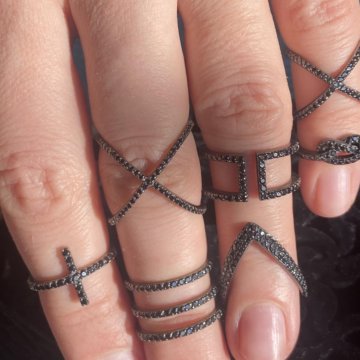 Кольца серебро Wanna?Be!