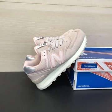 Кроссовки New Balance 574 розовые женские