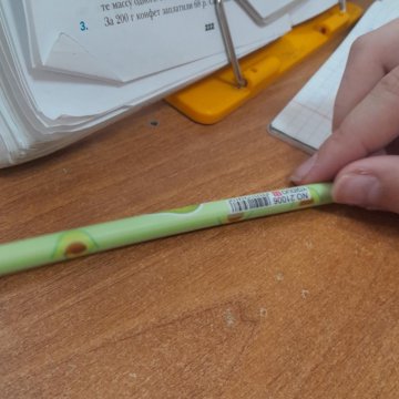 ручка с ластиком