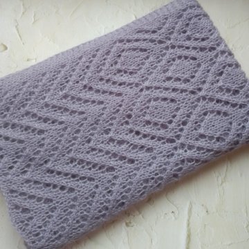 Палантин ажурный