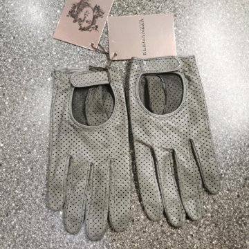 Перчатки женские кожаные Eleganzza