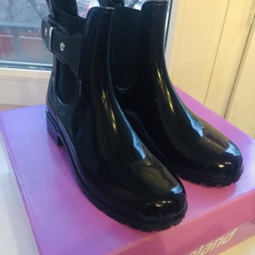 Резиновые полусапожки 36 новые