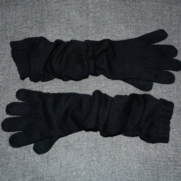 Перчатки женские высокие (акрил, новые)