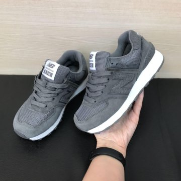 Кроссовки New Balance 574 серые женские