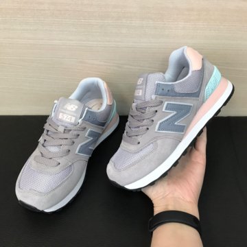 Кроссовки New Balance 574 сиреневые женские
