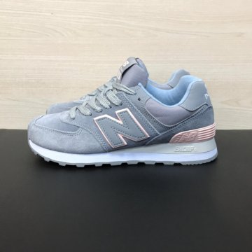 Кроссовки New Balance 574 голубые женские