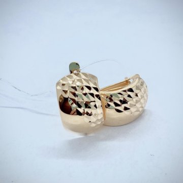 Золотые серьги