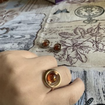 Комплект из серебра