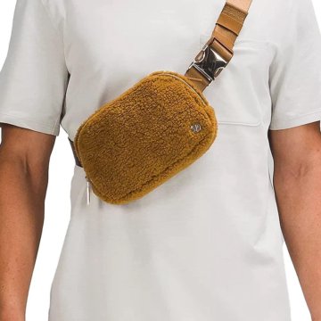 Новая сумка на пояс, плюш, в стиле lululemon