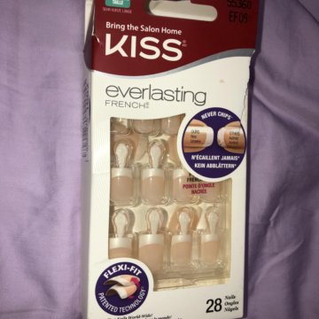 Набор накладных ногтей Kiss french