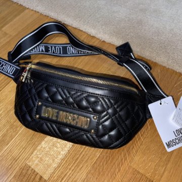 Сумка Moschino Love поясная оригинал новая