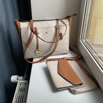 Michael Kors комплект 3 сумки натур. кожа