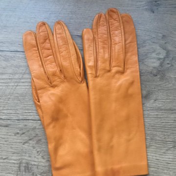 Перчатки кожаные