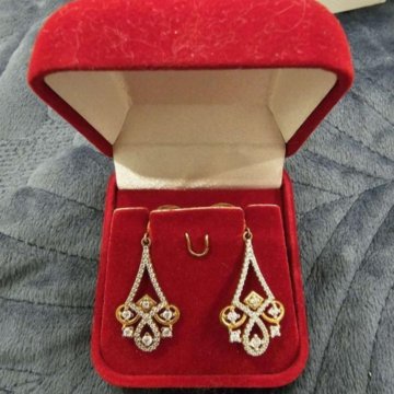 Серьги серебро 925 проба