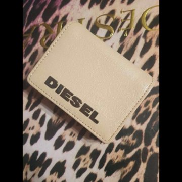 Diesel Новый Кошелёк Кожа Натуральная Италия