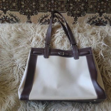 Longaberger Sisters сумка кожа США