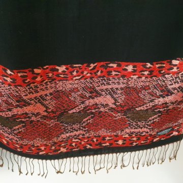 Кашемировый шарф палантин