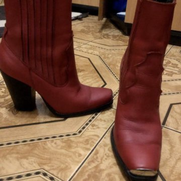 Ботильоны-казаки mango