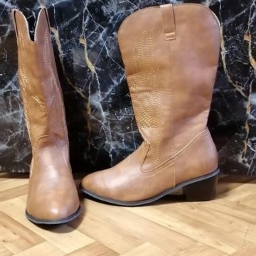 Сапоги казаки женские