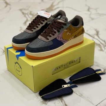 Новые кроссовки Nike air Force Cactus Jack