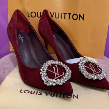 Louis Vuitton Новые туфли замша и кожа 41 на 40