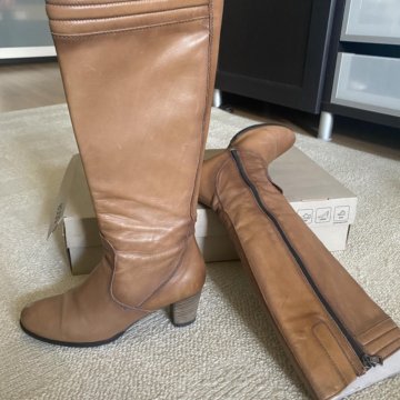 Сапоги женские кожаные ECCO