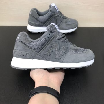Кроссовки New Balance 574 серые женские