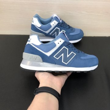 Кроссовки New Balance 574 синие женские