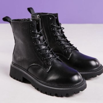 Ботинки женские из натуральной кожи 39 размер