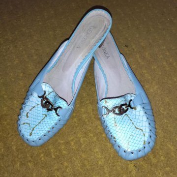 Сабо кожаные размер 38