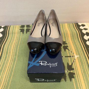 Кожаные туфли-лодочки RESPECT 36р