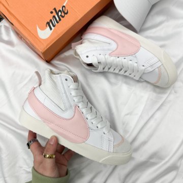Кеды Nike Blazer Low Platform White