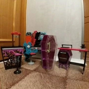 Набор barbie fxg83 челси и набор мебели