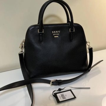 Сумка dkny черная, оригинал, торг