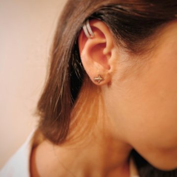 Серьги «Самолет»