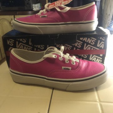 Кеды кожаные Vans