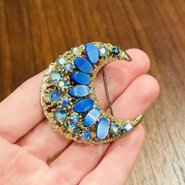 Брошь Чехия Винтаж Аврора бореалис