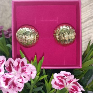 Крупные дизайнерские серьги-капельки