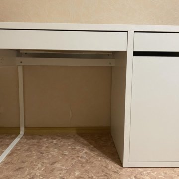 Malm мальм письменный стол белый 140x65 см