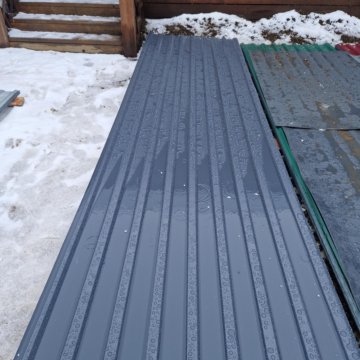 Профнастил МП-20 Графитовый - серый