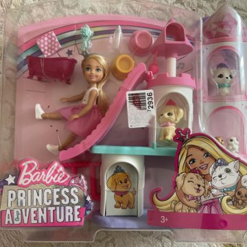 Набор barbie fxg83 челси и набор мебели