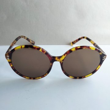 Очки круглые Сэн Лоран, черепаховая оправа