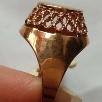 Кольцо золотое СССР