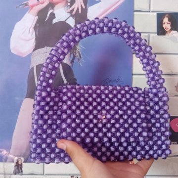 Сумка из бусин