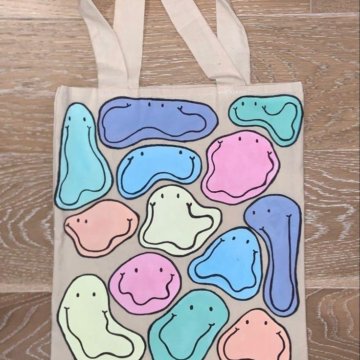 Шопер ручной росписи