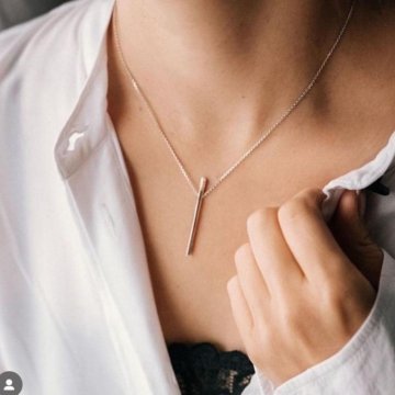 Подвеска с кулоном спичка от Velvetin (40 см)